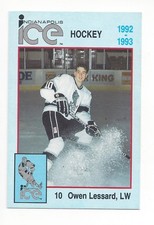 1992-93 Indianapolis Ice (IHL) Owen Lessard