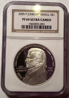 2005 P John Marshall Liberty Dollar - Image 1 of 2