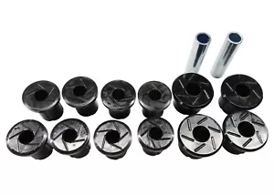 SUPERPRO REAR LEAF SPRING BUSH KIT for HOLDEN COLORADO 2008-2012 RC TURBO DIESEL - Picture 1 of 2