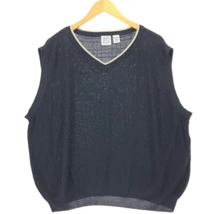FIELD GEAR V-neck cotton knit vest, men's equivalent to XL /eaa463998 - Picture 1 of 3