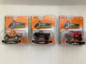 Jada Just Trucks 1:64 1955 Chevy Stepside 2003 Hummer H2 - Lot of 4 *New in Box* - Picture 1 of 10