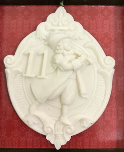 ORNAMENTOS DE FE Roman Inc 12 Doce Días de Navidad 11 PIPERS PIPING 2002 - Imagen 1 de 7