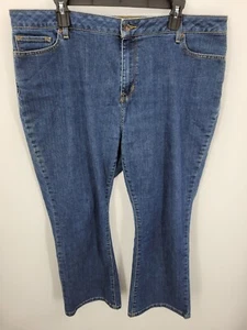 LL Bean Jeans Damen Plus 20 Petite Classic Fit Medium Wash Blau Denim Stretch - Bild 1 von 8
