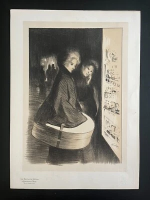 Les Maîtres de l'Affiche - Planche originale - Convoitise - Steinlen - Photo 1/4