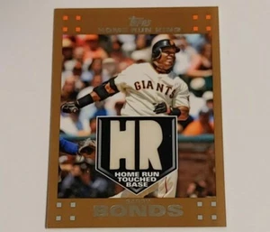 2007 Topps Barry Bonds Home Run King Home Run Touched Base # BB1 - Picture 1 of 2