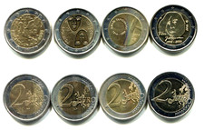 4x 2 Euro Finnland 2005-2014, verschiedene Sonderprägungen       #26