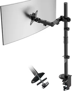 Single Monitor Arm Desk Mount, Extra Tall Fully Adjustable Monitor Mount, Holds - Picture 1 of 7