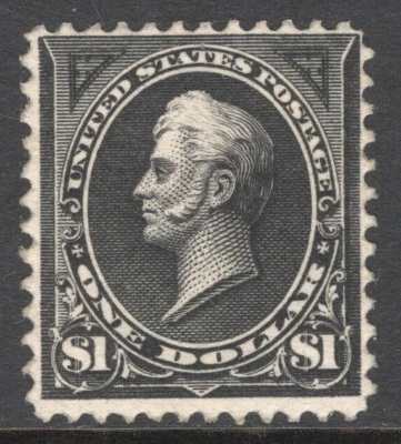 1894 US SC 261 $1 Perry in Black, Type I - MNH Expert Regum F/VF Unwatermarked - Image 1 of 3