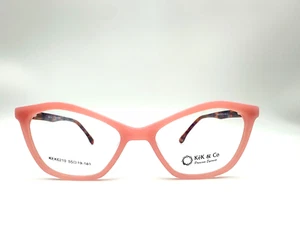 CORAL PINK CAT EYE WOMEN'S EYEGLASSES FRAMES55-19-140 - Picture 1 of 6