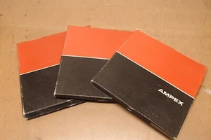 LOT (3) AMPEX Reel To Reel Tapes VINTAGE Used 10.5" - Picture 1 of 9
