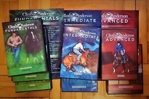 Fundamentals,Intermediate ,Advanced Horsemanship Series by Clinton Anderson