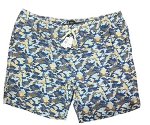 NEW Johnnie-O Size XXL Camo Invisible Full Elastic Waist 7” Swim Shorts Trunk - Picture 1 of 10