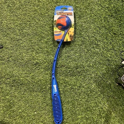 Chuckit! Junior 18M пусковая установка Ultra мяч собаки принести игрушка Slobber бесплатный звукосниматель новый - Изображение 1 из 3