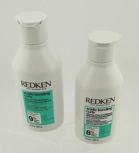 REDKEN Acidic Bonding Curls Silicone-Free Shampoo and Conditioner 10.1 oz  NEW - Picture 1 of 1