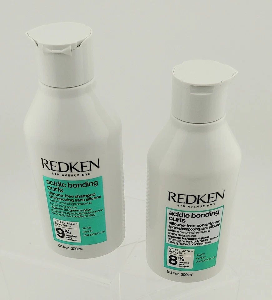 REDKEN Acidic Bonding Curls Silicone-Free Shampoo and Conditioner 10.1 oz  NEW - Image 1 of 1