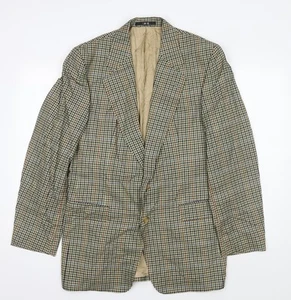 Blazer de lana a cuadros multicolor 40L DAKS para hombre - Imagen 1 de 12