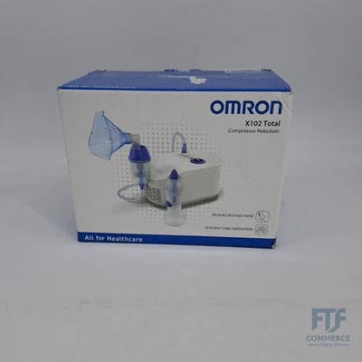 OMRON X102 Total 2-in-1-Inhalationsgerät mit Nasendusche - Inhalat... NE-C102-EO - Bild 1 von 4