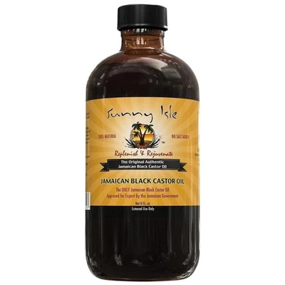 Sunny Isle Traditionelles jamaikanisches Rizinusöl, 236 ml