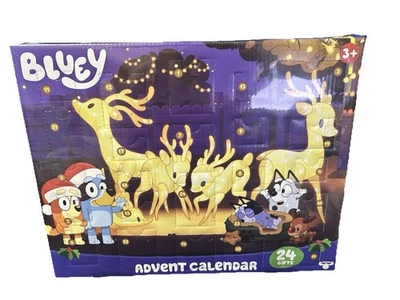 Bluey Advent Calendar Family Friendly 24 Pieces Christmas Countdown Calendar New - Image 1 of 4