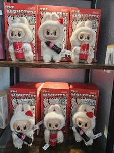 Pop Mart Labubu The Monsters Coca-Cola Series Vinyl Plush Pendant. (1 Box) - Picture 1 of 15