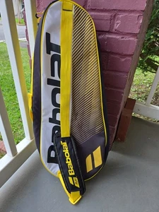 Babolat Play 6 Tennis Racket Bag Yellow and Black - Picture 1 of 4