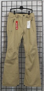 Volcom Species Stretch Slim Fit Snowboard Pants, Women's XS, Dark Khaki New - Picture 1 of 2