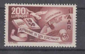 200 Fr Europarat Mi. 298 I ** Plattenfehler I FA Geigle BPP "ee" Luxus! - Bild 1 von 2