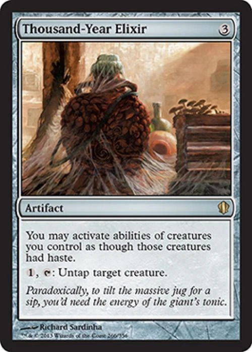 MTG English Thousand-Year Elixir NM Normal Commander 2013 Edition - Image 1 of 1