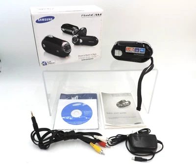 Videocámara digital Samsung FlashCam N363 con caja Foto 1 de 4