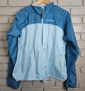 Marmot Women's Teal Windbreaker Light Jacket Size L - Picture 1 of 10