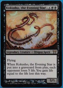Kokusho, the Evening Star FOIL Champions of Kamigawa HEAVILY PLD (505999) - Picture 1 of 2