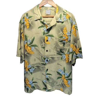 St. Louis Cardinals Floral Hawaiian MLB Genuine Button Up Shirt Size Large - Image 1 of 4
