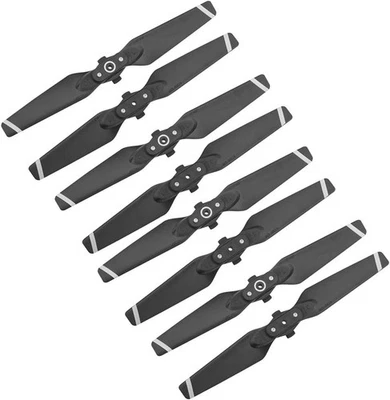 8pcs Propeller for DJI Spark Drone,4730F Quick-Release Black White Stripe  - Image 1 of 4