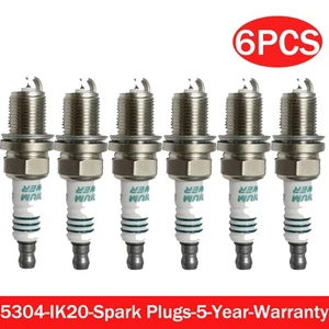 6x 5304 SPARK PLUGSFor IK20 IRIDIUM POWER For LEXUS HONDA ACURA - Picture 1 of 5
