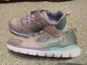 Skechers Hasy-Gliter Fun Sneaker Gr. 36 Mädchen Schuhe Neu Pink Rosa - Bild 1 von 5