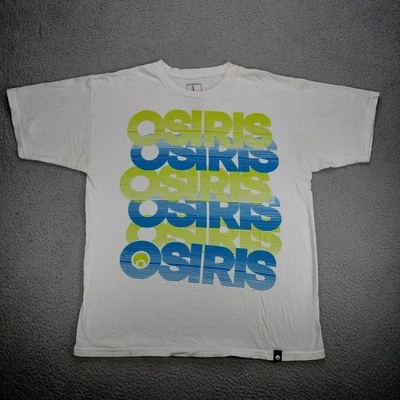 Y2k Osiris Skateboarding Skate T Shirt Men's Size Large 2000s Grunge Vintage - Image 1 of 4