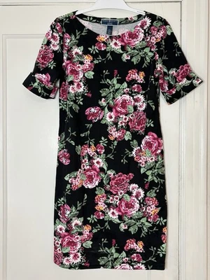 Спортивное платье Karen Scott с цветочным рисунком размер Petite средний - Изображение 1 из 4