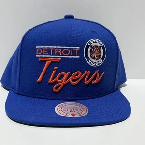 Detroit Tigers Mitchell & Ness Original Fit Snapback Cooperstown Collection Hat - Picture 1 of 9