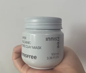 K-Beauty Innisfree Super Volcanic Korean Pore Clay Mask 100ml Exfoliating - Picture 1 of 6
