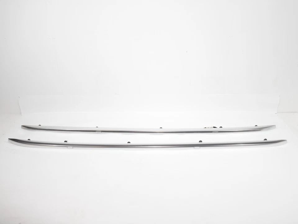 Juego de 2 molduras portaequipajes portaequipajes portaequipajes izquierdo y derecho Audi Q7 2017-2019 OEM Foto 1 de 4