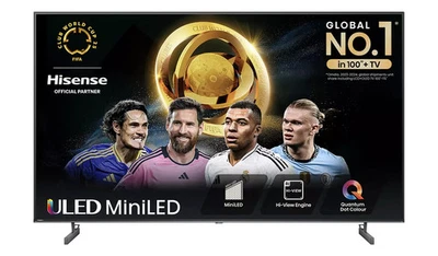 Hisense 32 Inch 32E5QTUK Smart FHD QLED Freeview TV Bluetooth WIFI HDMI YouTube - Image 1 of 4