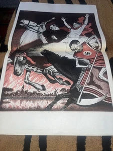 WORLD WAR II PROPAGANDA POSTER-37x57cm - Picture 1 of 6