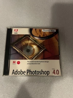 Adobe Photoshop 4.0 Application CD for Mac & Tutorial CD for Windows/MAC CD-Set - Image 1 of 4