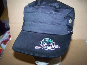 CAPPELLO/BERRETTO BASEBALL JACKSON GENERALS MINOR LEAGUE - REGOLABILE A SCATTO - NERO - Foto 1 di 7