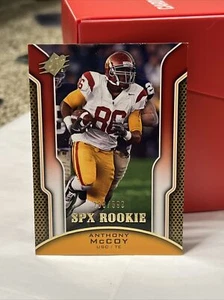 2010 SPx #223 Anthony McCoy Rookie Football Card /599 USC Trojans Seahawks - Picture 1 of 2