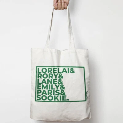 PIRATITO Gilmore Girls organic cotton canvas tote bag