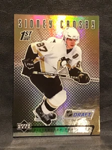 SIDNEY CROSBY NOVATO Cubierta Superior REDEMPTION 2005/06 RARO Pingüinos de Pittsburgh 🙂 - Imagen 1 de 3