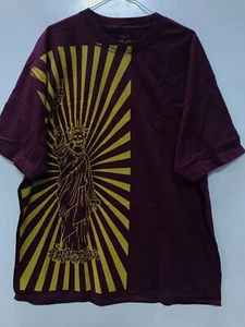 187 Inc Men T-shirt "Avenue Liberty" -- Color Maroon. SOLD AS IS. - Picture 1 of 2