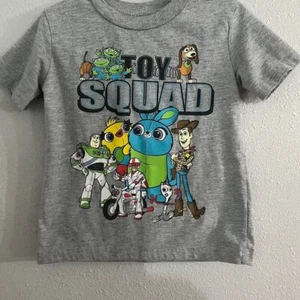 Toy Story grey kids tshirt size 4 - Picture 1 of 3