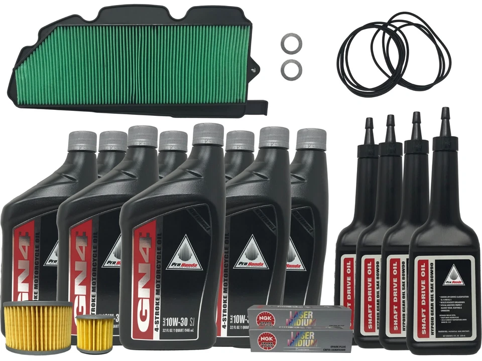 Honda Pioneer 1000 2016-2023 OEM kit de servicio completo con 8 Qts de aceite 10W-30 Foto 1 de 1